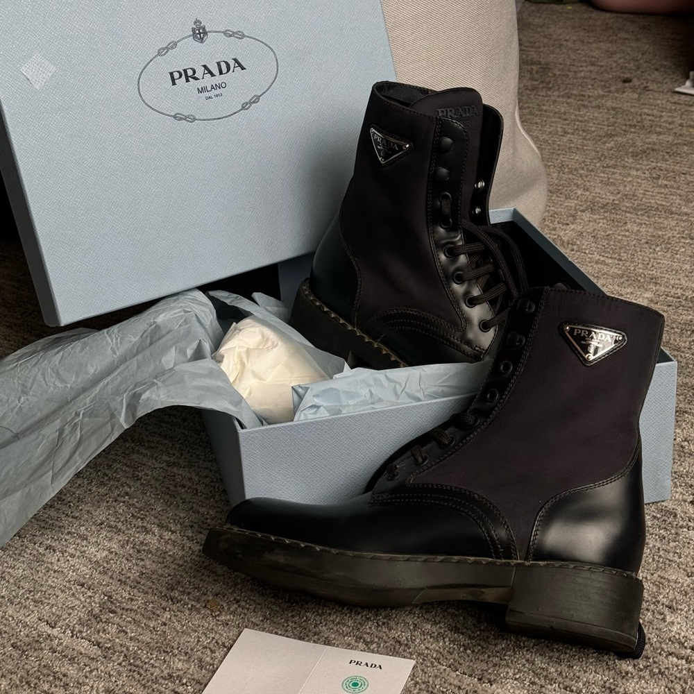 100 % authentic Prada boots